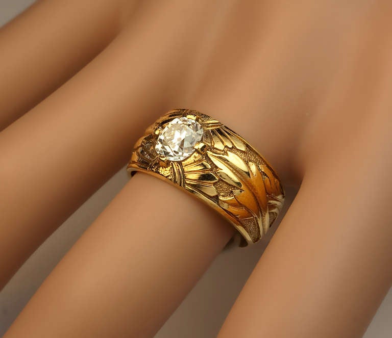russian gold ring