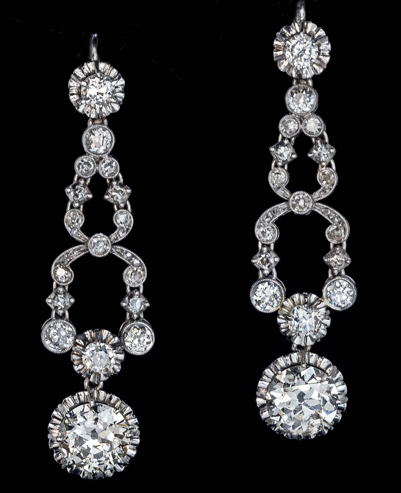 1920s drop earrings