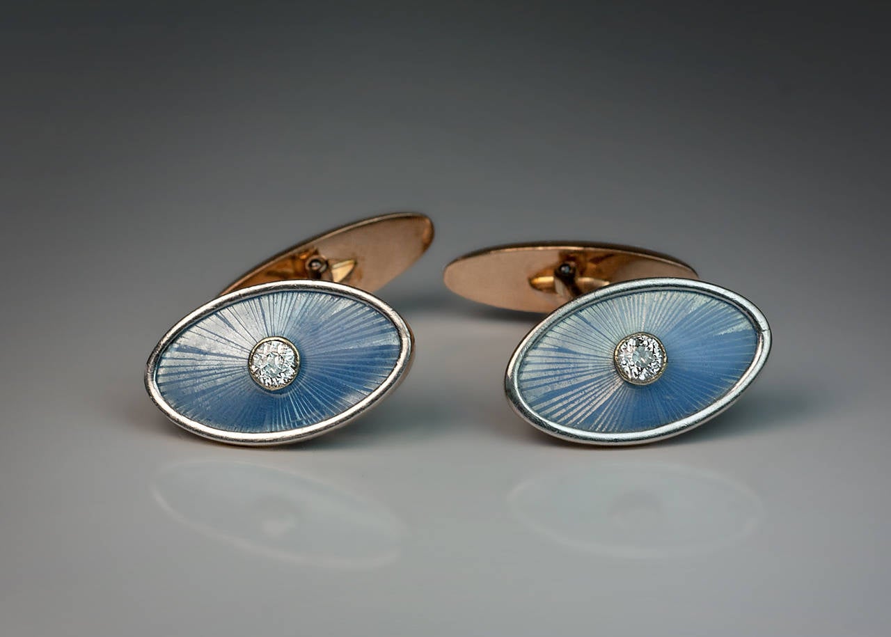 faberge cufflinks for sale