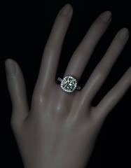 5.37 Carat GIA Fancy Light Yellow Cushion Cut Diamond Engagement Ring