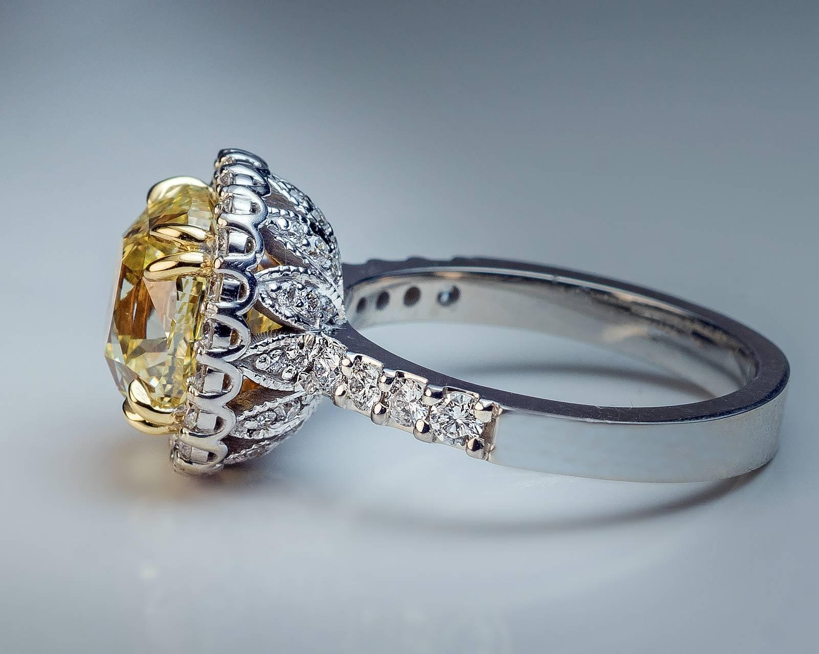 fancy diamond engagement rings