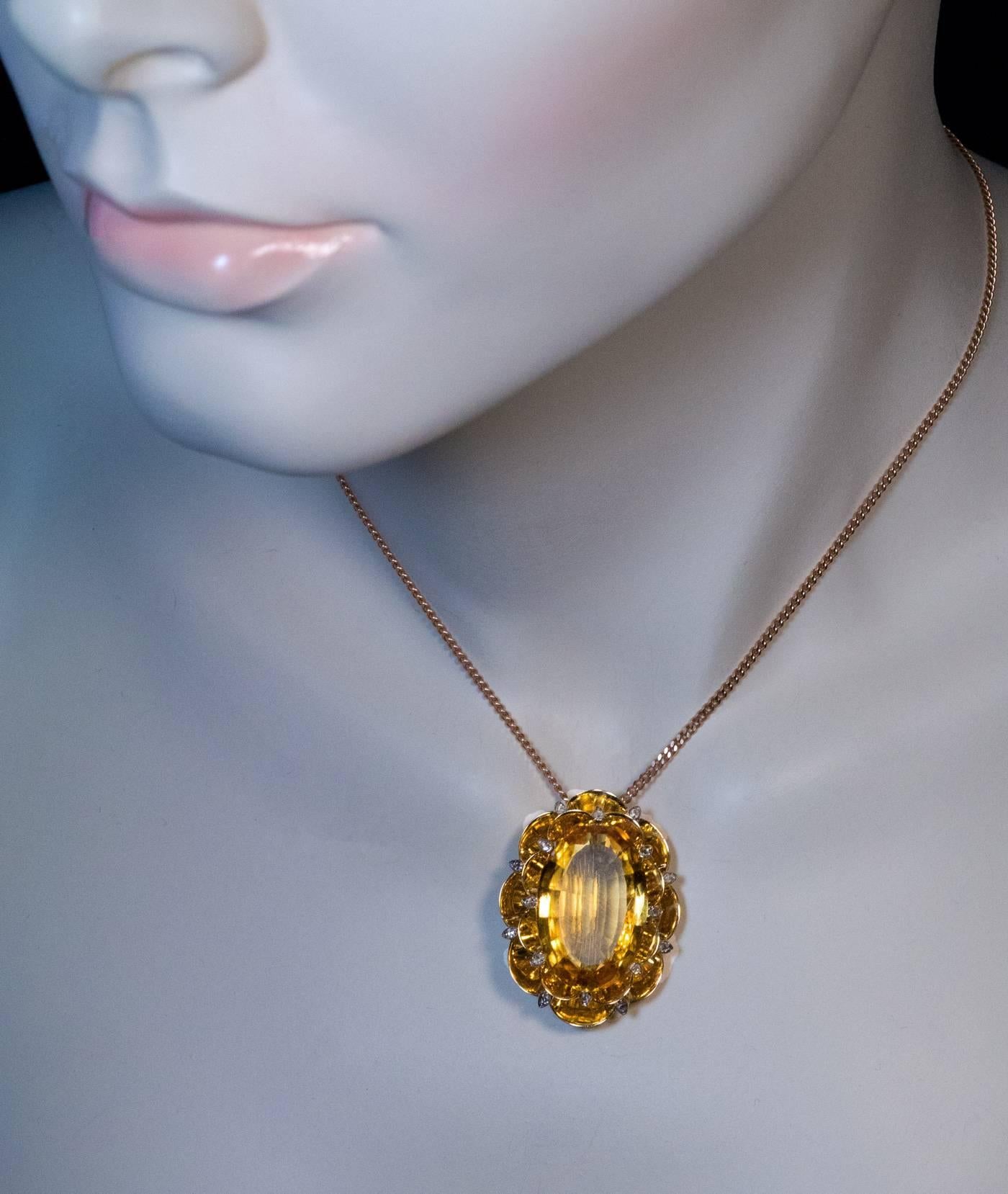 imperial topaz necklace tiffany