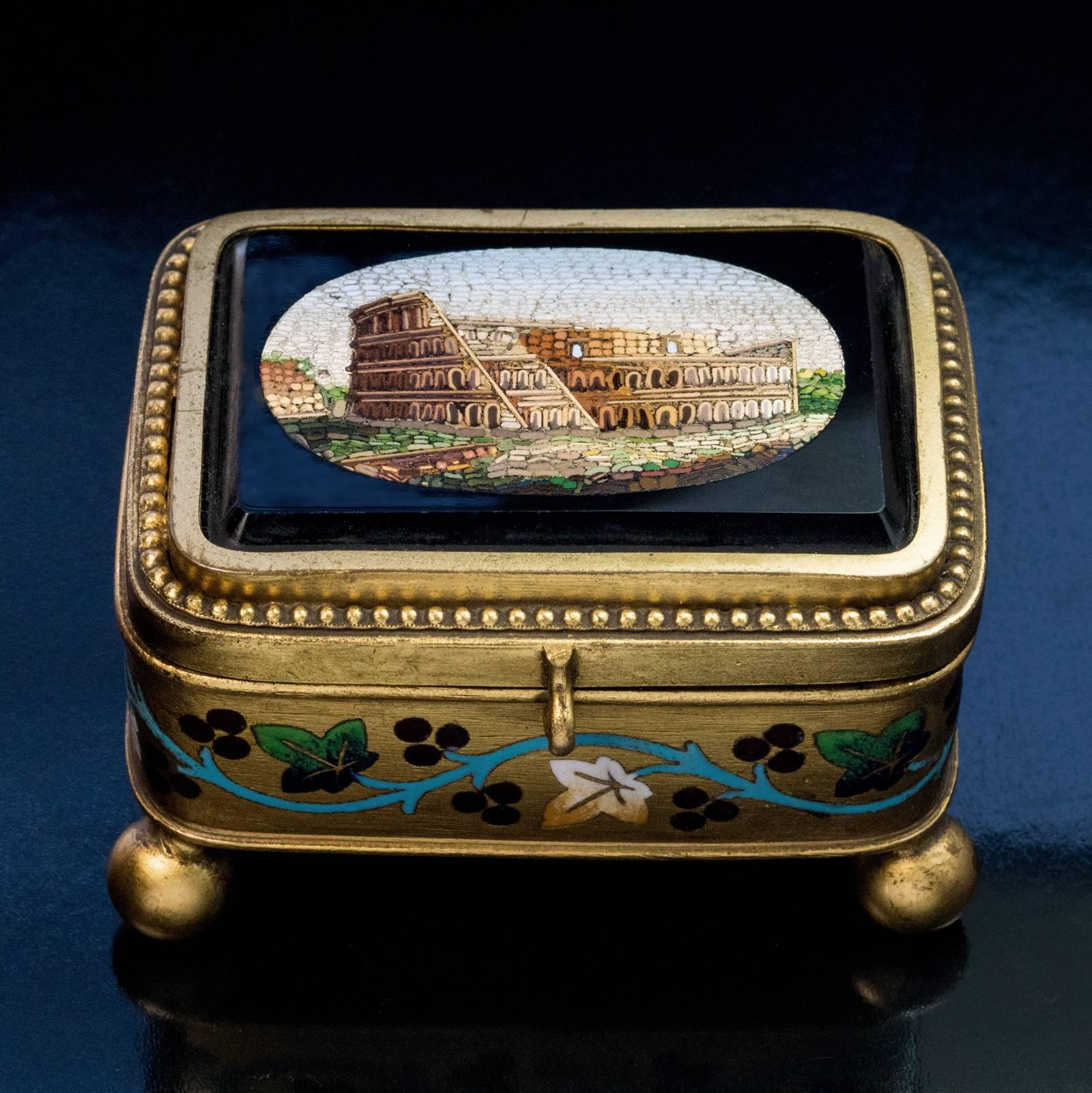 antique micro mosaic jewelry