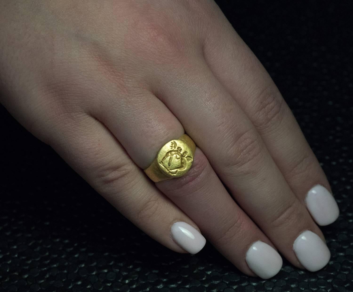 ancient greek gold ring