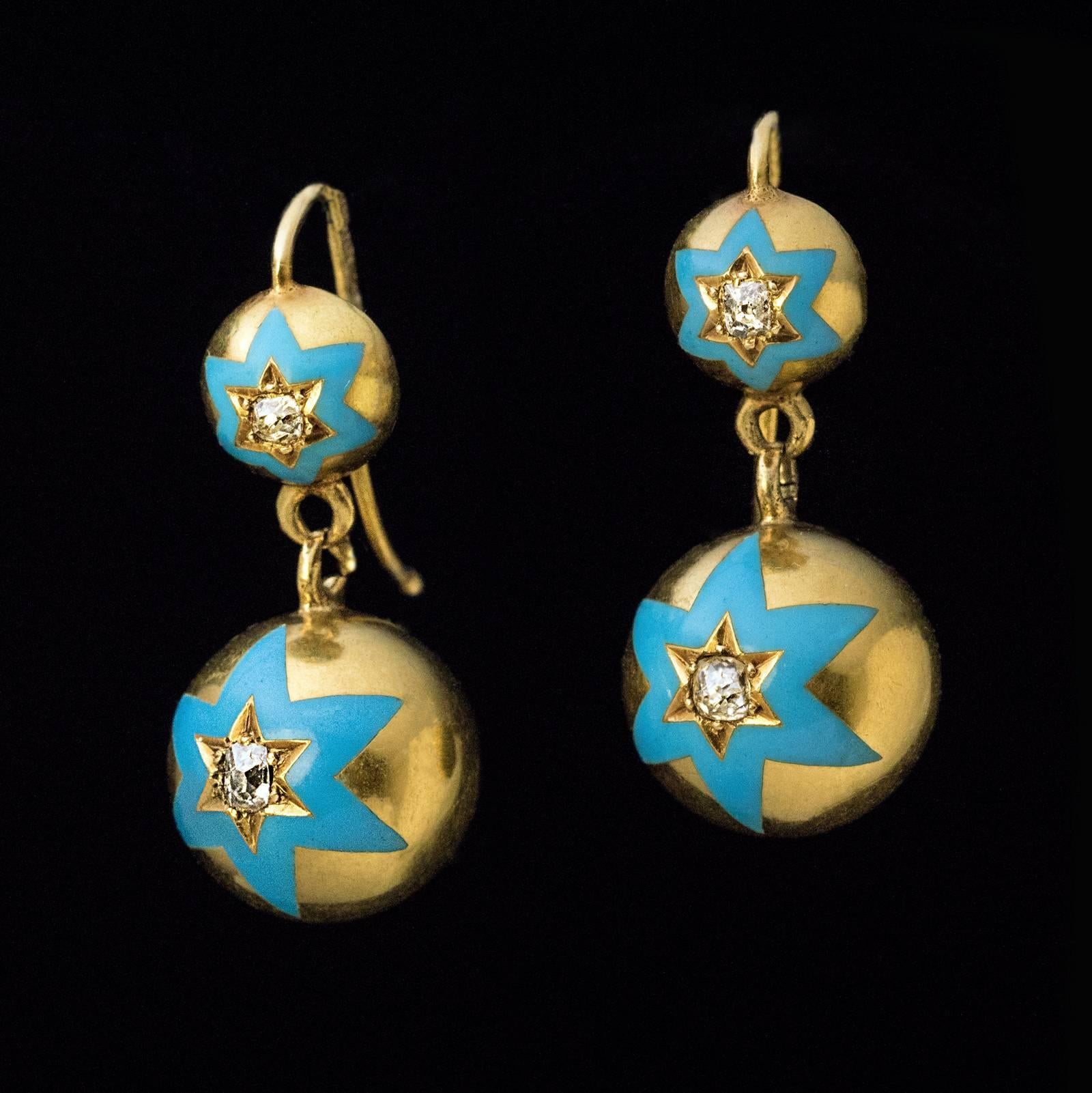 vintage russian earrings
