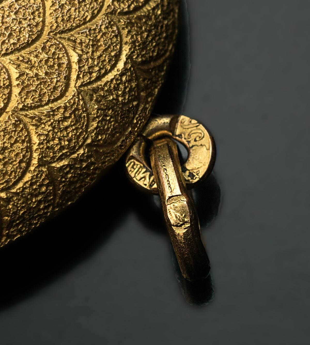 Antique Jeweled Gold Locket Pendant 1