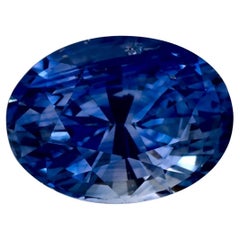 1.15 carati di zaffiro blu ovale sfuso