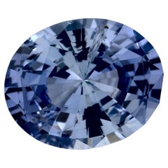 1.67 carati di zaffiro blu ovale sfuso