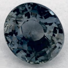 1.68 qt Zafiro Azul Oval Gema Suelta