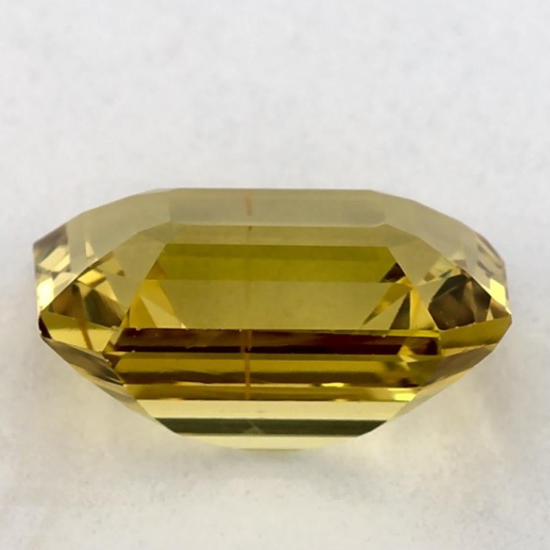1,77 qt Zafiro Amarillo Octágono Gema Suelta en Nuevo estado para la venta en Fort Lee, NJ