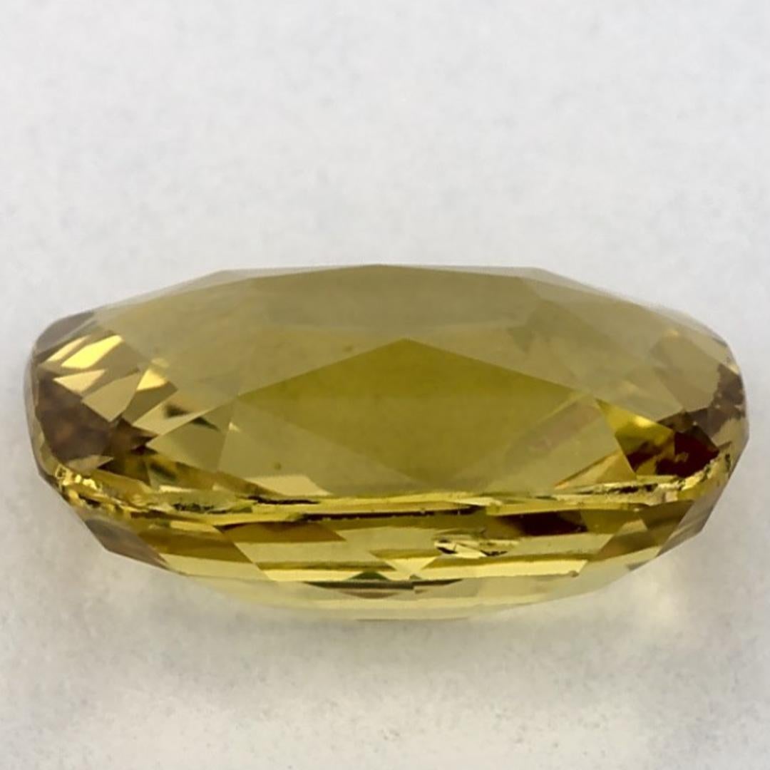 1.82 carati di zaffiro giallo a cuscino, gemma sciolta In condizioni Nuovo in vendita a Fort Lee, NJ