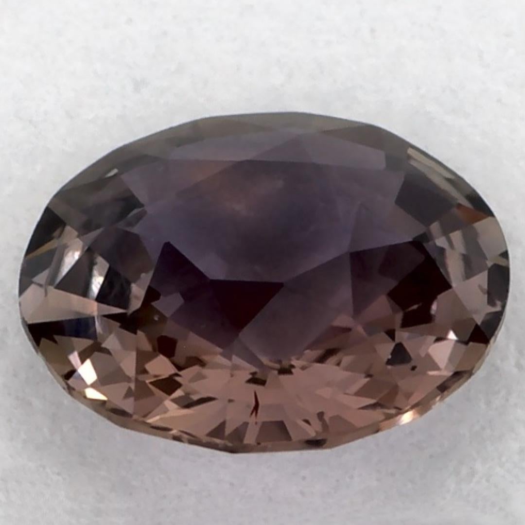 Pierre précieuse ronde saphir rose 1.12 carats Neuf - En vente à Fort Lee, NJ