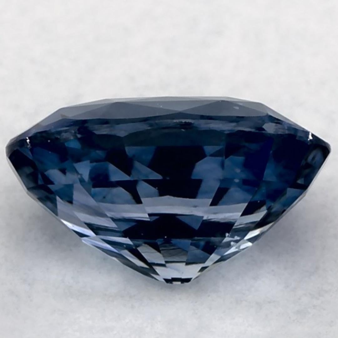1.8 carati di zaffiro blu ovale sfuso In condizioni Nuovo in vendita a Fort Lee, NJ