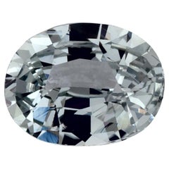 0.94 Ct Green Sapphire Oval Loose Gemstone (Saphir vert ovale en vrac)