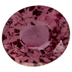 1.00 carati di zaffiro rosa ovale sfuso