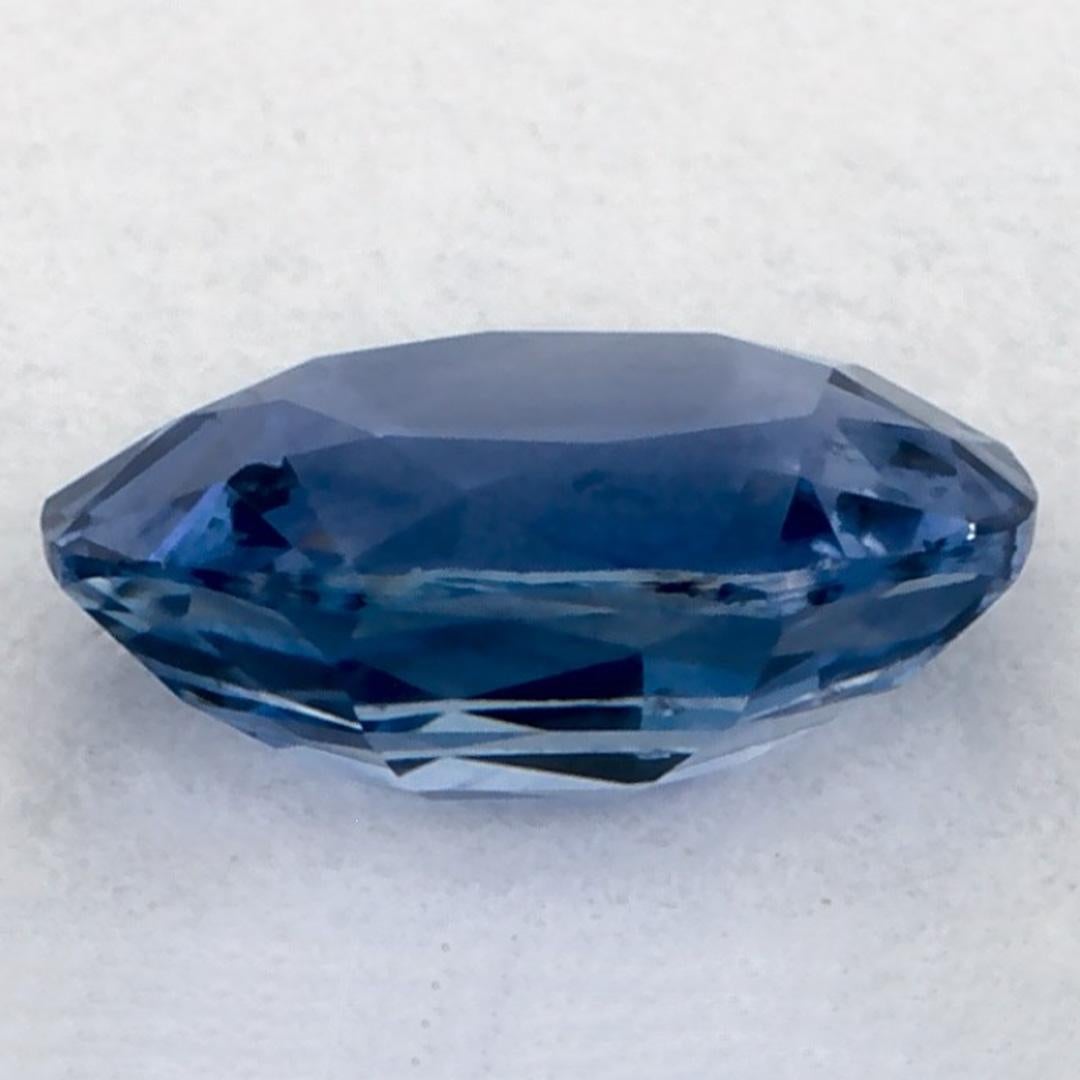 0.82 Karat Blauer Saphir Oval Loser Edelstein im Zustand „Neu“ im Angebot in Fort Lee, NJ