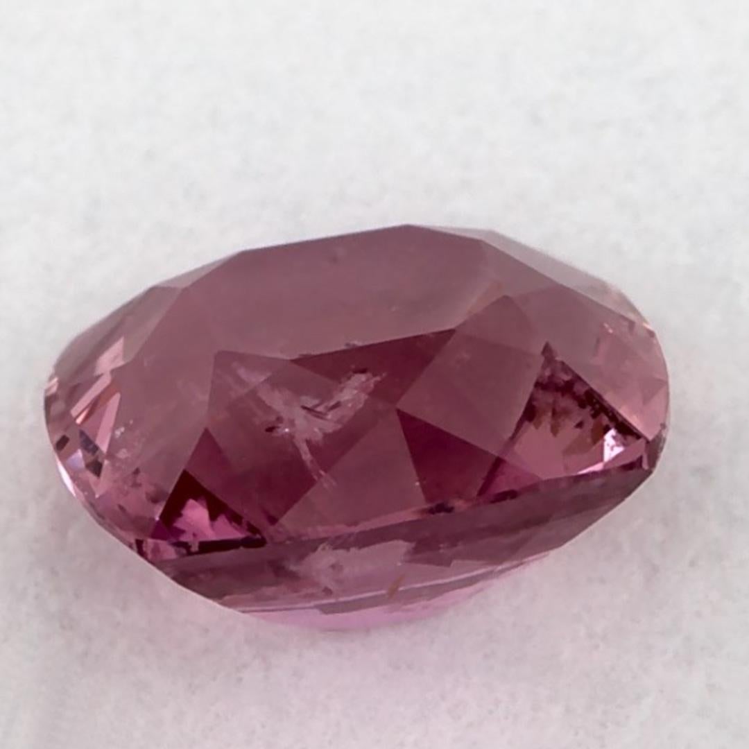 1.00 carati di zaffiro rosa a cuscino, gemma sciolta In condizioni Nuovo in vendita a Fort Lee, NJ