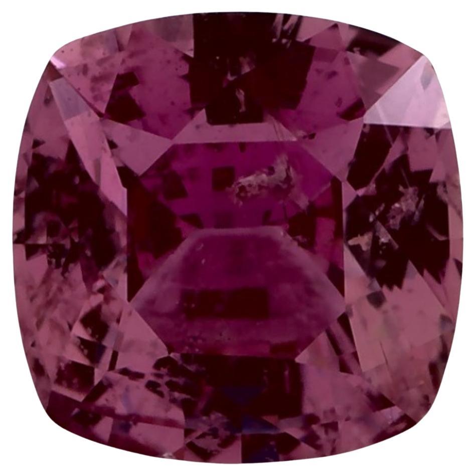 1.00 Ct Pink Sapphire Cushion Loose Gemstone (pierre précieuse en vrac)