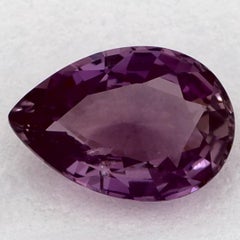 1.00 Karat Rosa Saphir Birne Loser Edelstein