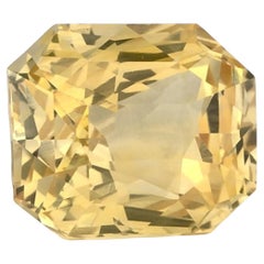 1,33 carati di zaffiro giallo radiante