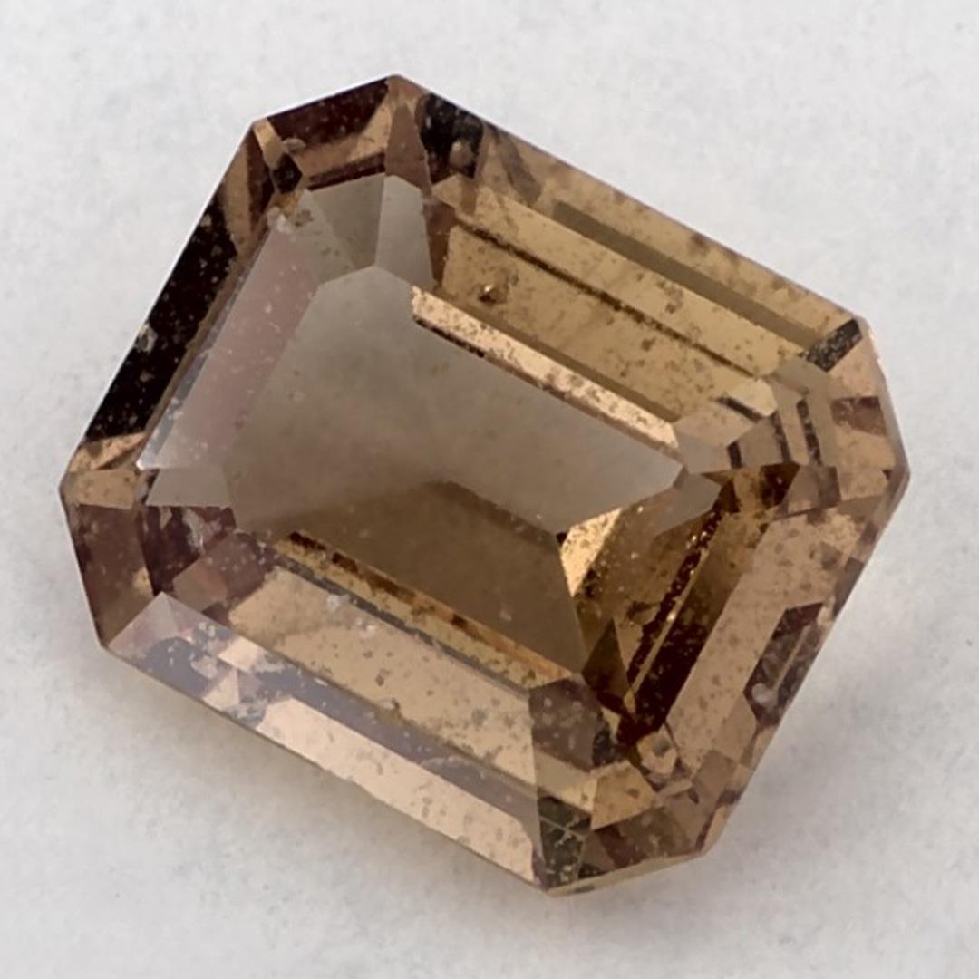 Taille octogone 0.95 Ct Yellow Sapphire Octagon Loose Gemstone (pierre précieuse en vrac) en vente