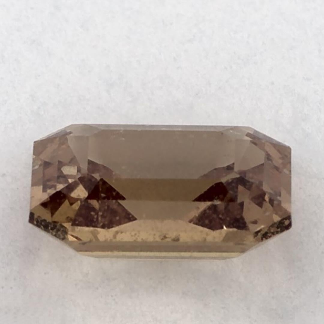 0.95 Ct Yellow Sapphire Octagon Loose Gemstone (pierre précieuse en vrac) Neuf - En vente à Fort Lee, NJ