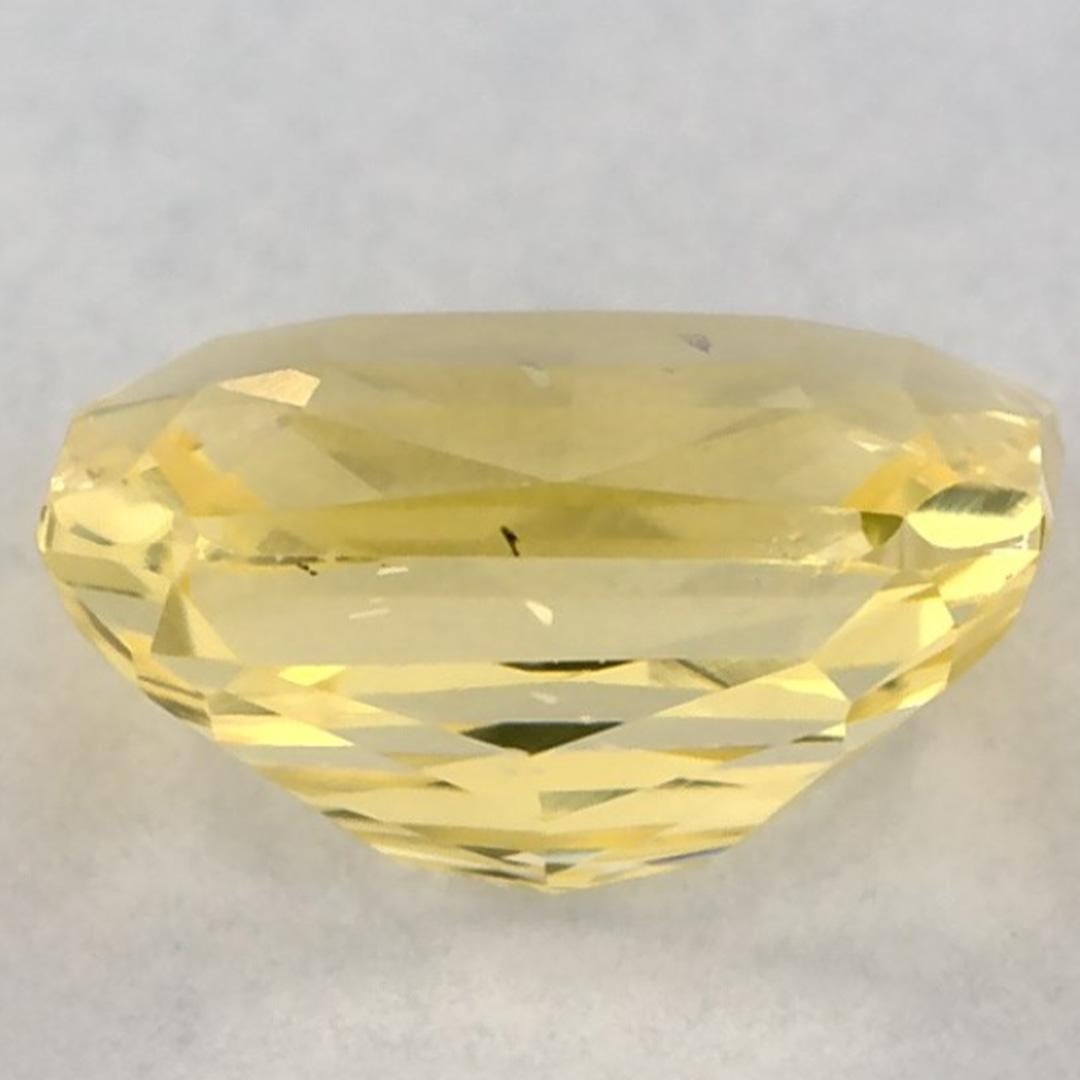 1.51 carati di zaffiro giallo radiante In condizioni Nuovo in vendita a Fort Lee, NJ