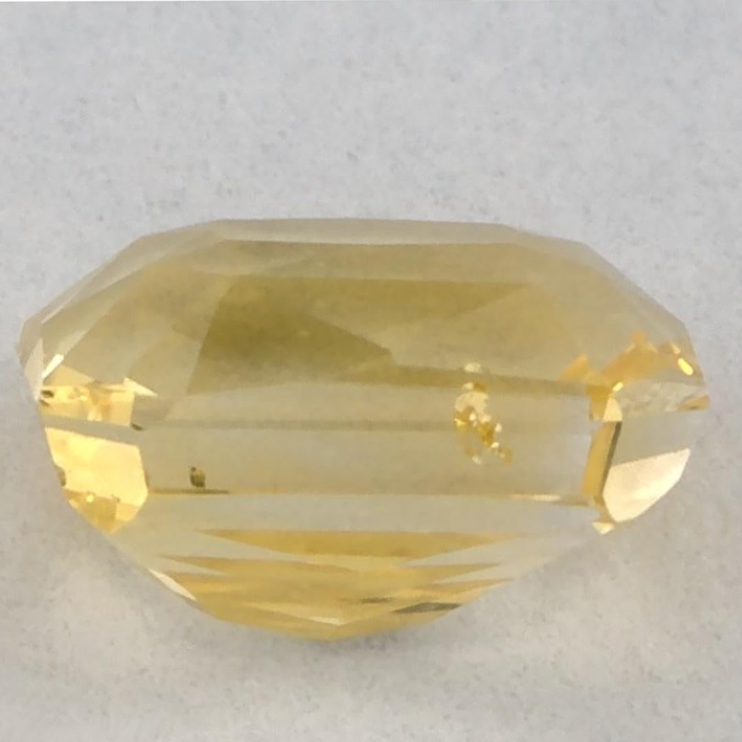 1.44 qt Zafiro Amarillo Octágono Gema Suelta en Nuevo estado para la venta en Fort Lee, NJ