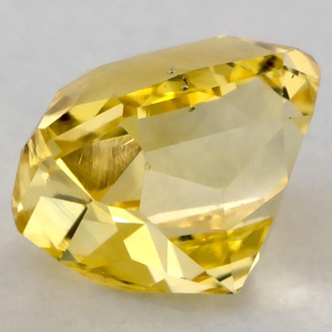 1.52 carati di zaffiro giallo radiante In condizioni Nuovo in vendita a Fort Lee, NJ