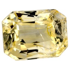 1.59 carati di zaffiro giallo radiante