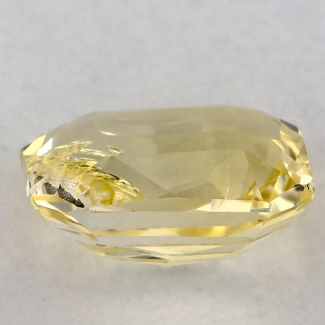 1.59 carati di zaffiro giallo radiante In condizioni Nuovo in vendita a Fort Lee, NJ