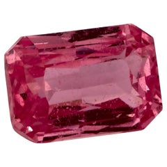 1.54 Ct Pink Sapphire Octagon Loose Gemstone