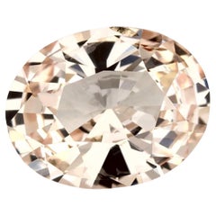 1.32 Ct Pink Sapphire Oval Loose Gemstone (pierre précieuse en vrac)