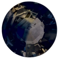 1.57 ct Zafiro Azul Redondo Gema Suelta