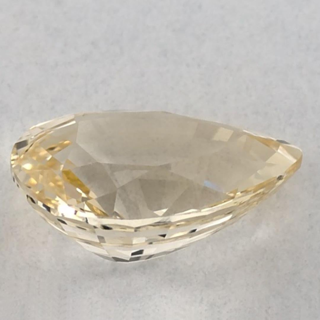1.09 Karat Rosa Saphir Birne Loser Edelstein im Zustand „Neu“ im Angebot in Fort Lee, NJ