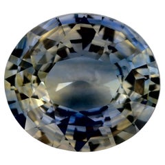 1.09 qt Zafiro Azul Oval Gema Suelta