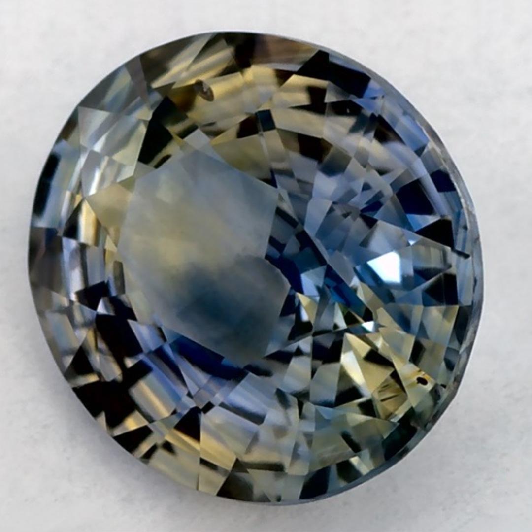 1.09 qt Zafiro Azul Oval Gema Suelta Corte oval en venta