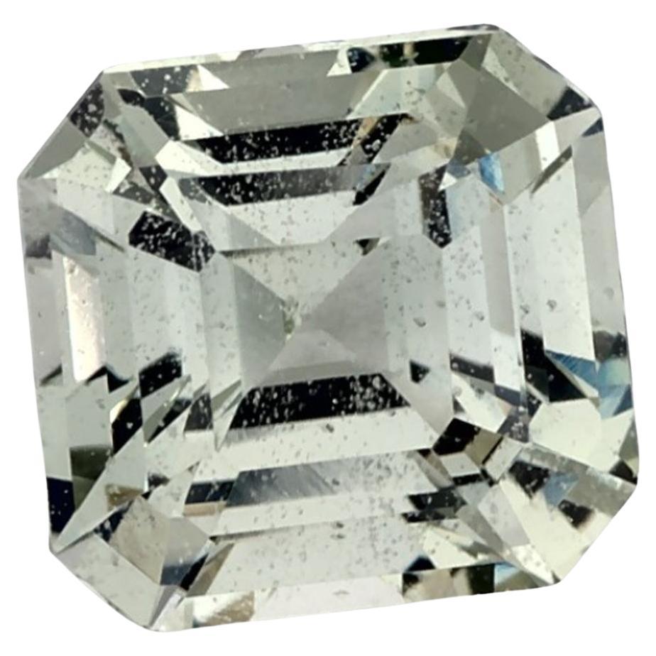 1.73 carati di zaffiro verde ottagonale sfuso in vendita