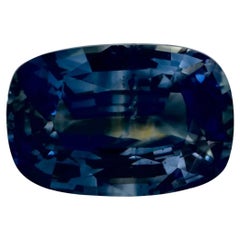 1.86 Ct Blue Sapphire Cushion Loose Gemstone (pierre précieuse en vrac)