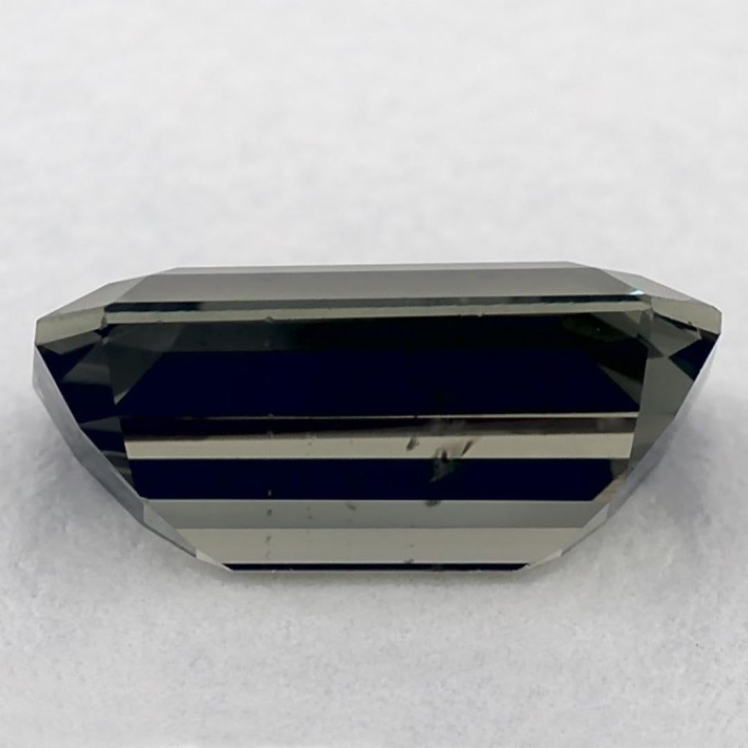Gema suelta de zafiro verde octogonal de 1.95 qt en Nuevo estado para la venta en Fort Lee, NJ