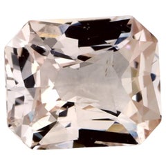 1.23 Ct Pink Sapphire Radiant Loose Gemstone