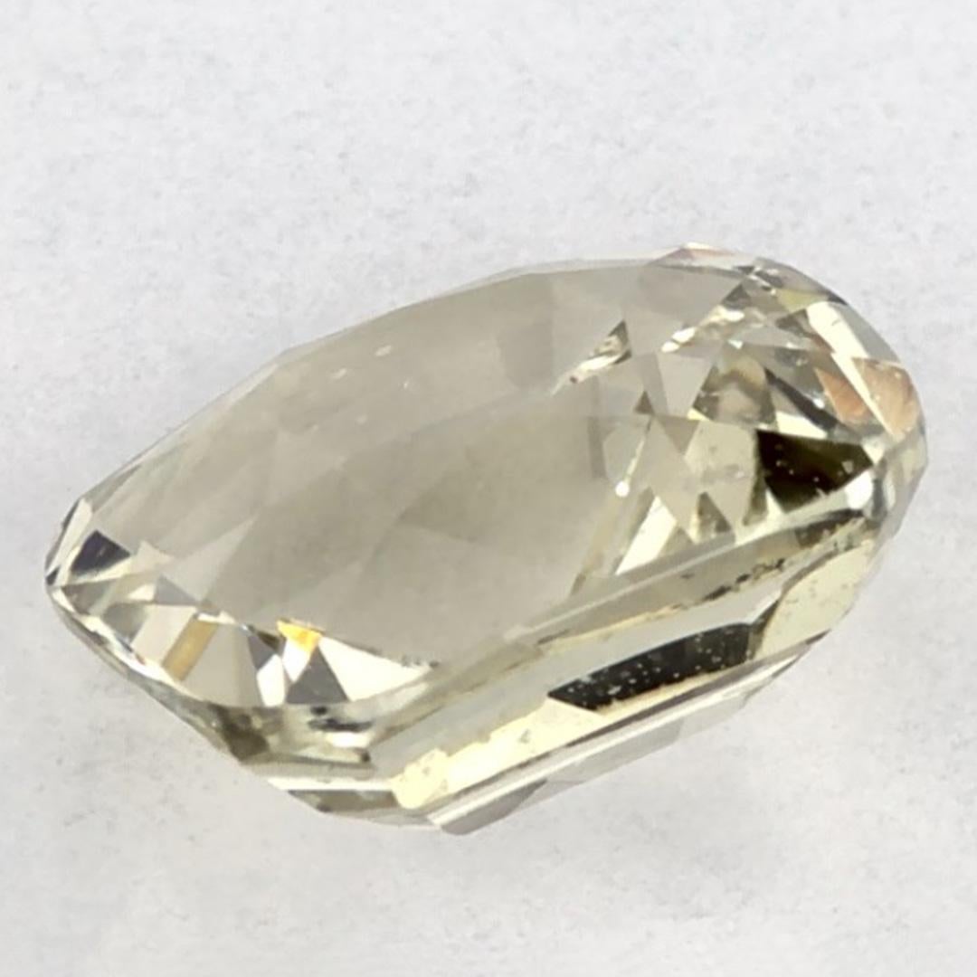 1.48 Ct Zaffiro Verde Cuscino Gemma Sfusa In condizioni Nuovo in vendita a Fort Lee, NJ