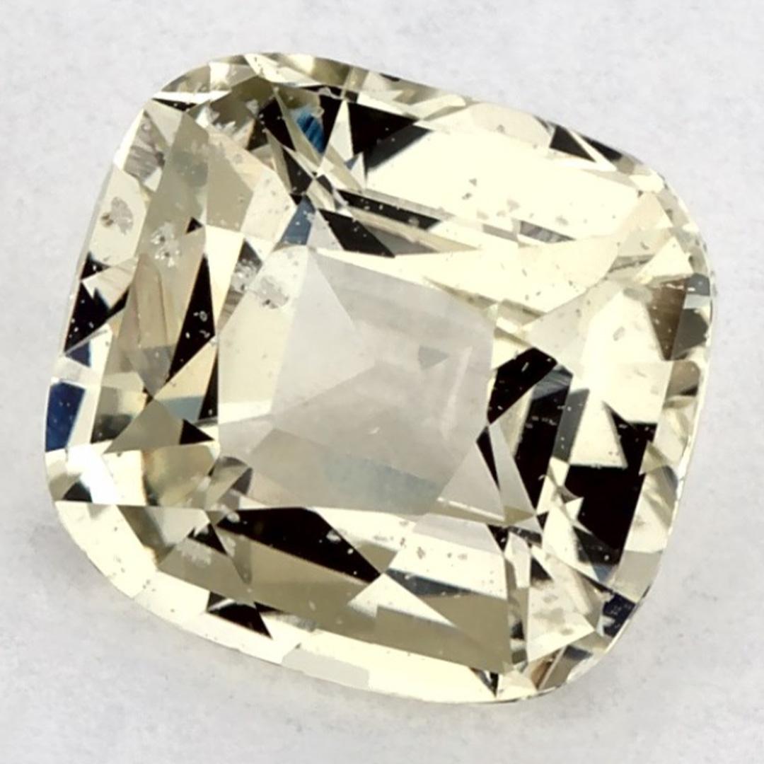 Taglio cuscino 1.48 Ct Zaffiro Verde Cuscino Gemma Sfusa in vendita