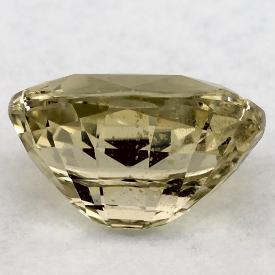 2.14 Ct Green Sapphire Oval Loose Gemstone (Saphir vert ovale en vrac) Neuf - En vente à Fort Lee, NJ