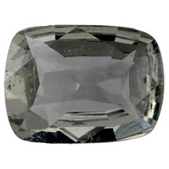 1.37 Ct Zaffiro Verde Cuscino Gemma Sfusa