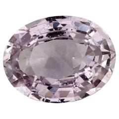1.16 Ct Pink Sapphire Oval Loose Gemstone