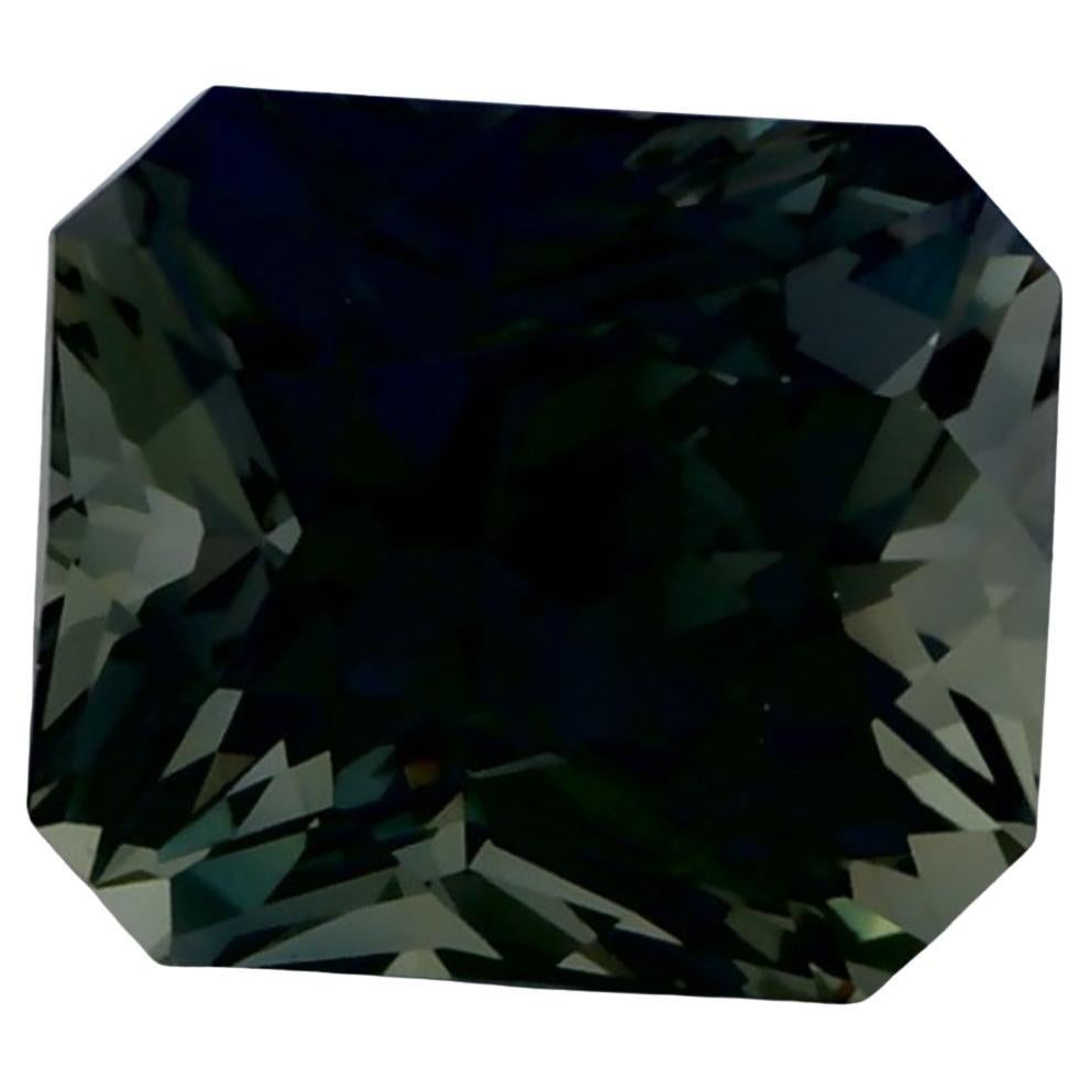 1.45 carati di zaffiro verde ottagonale sfuso