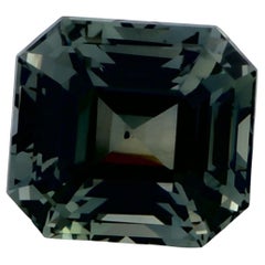 Gema suelta de zafiro verde octogonal de 1.04 qt