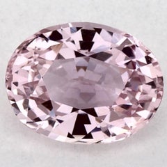 1.11 Ct Pink Sapphire Oval Loose Gemstone (pierre précieuse en vrac)