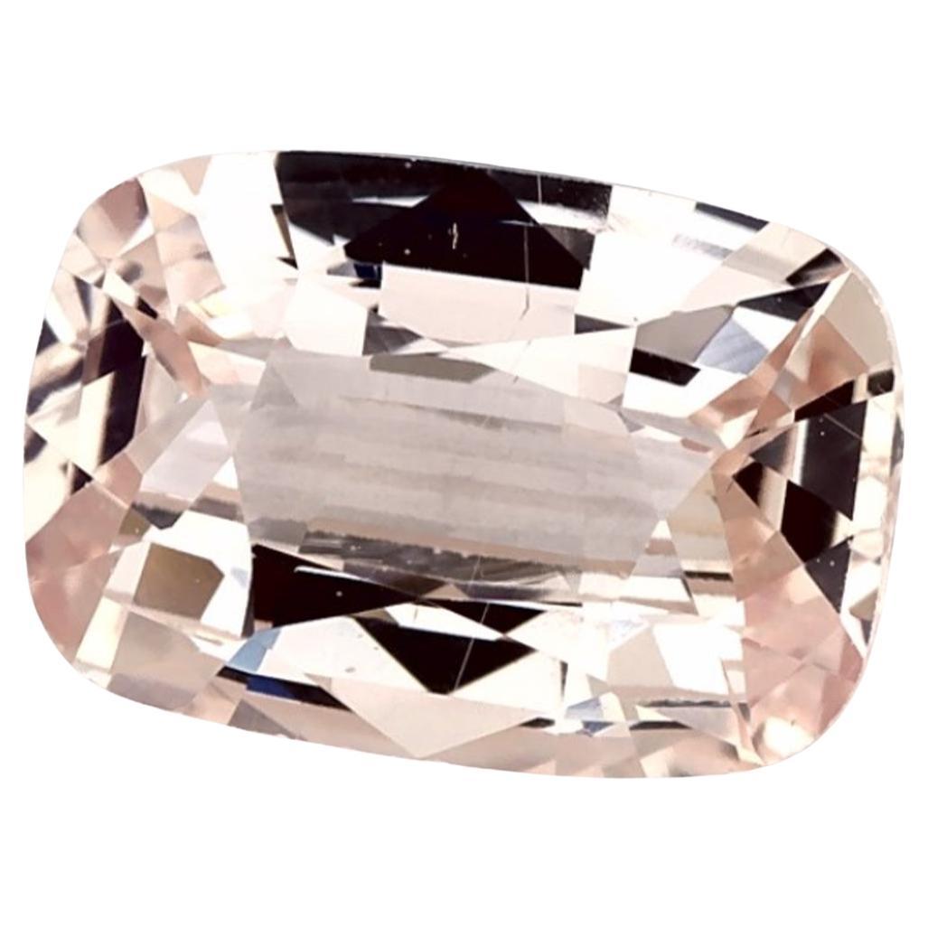 1.69 Karat Rosa Saphir Cushion Loser Edelstein im Angebot